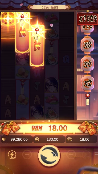 Oishi Delights Wind Chime feature moment